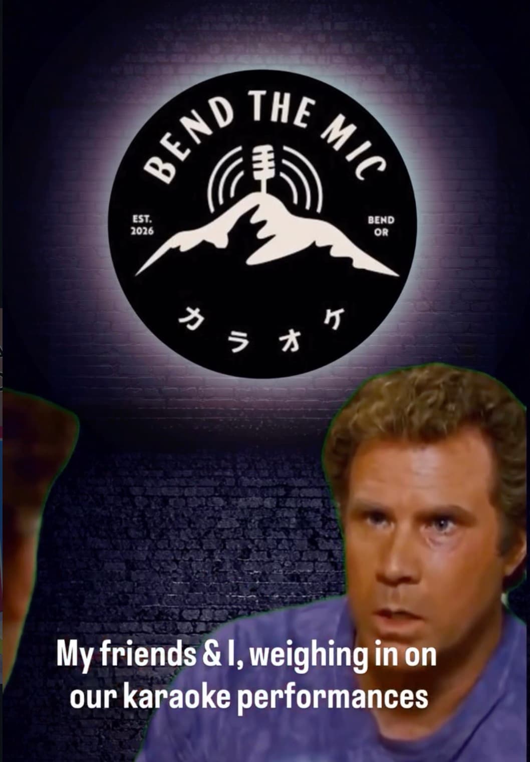 Karaoke performance meme